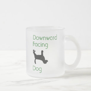 Downward Facing Dog clear Mug 10oz or 16oz