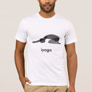 Downward pose black, iyoga T-Shirt