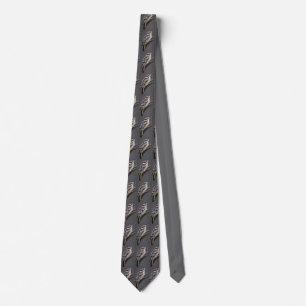 Downy Woodpecker Necktie