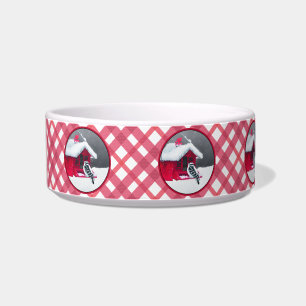 Downy Woodpecker Painting - Original Bird Art Bowl