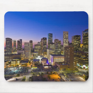 Dowtown Houston Mouse Mat