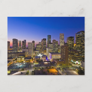 Dowtown Houston Postcard