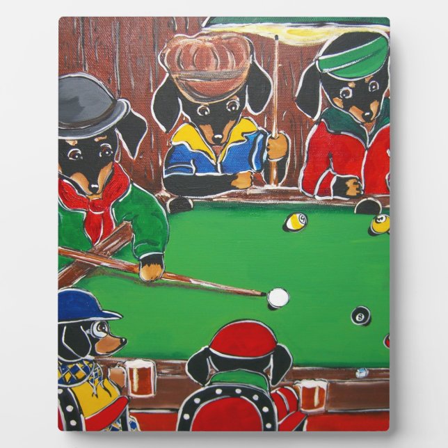 DOXIE BILLIARDS PLAQUE (Front)