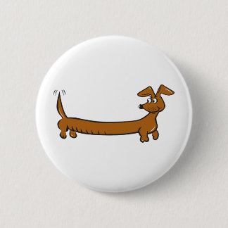 DOXIE-Cartoon 6 Cm Round Badge