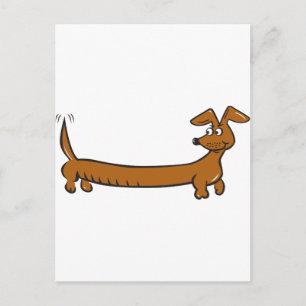 DOXIE-Cartoon Postcard