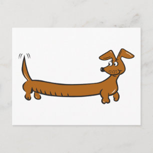 DOXIE-Cartoon Postcard