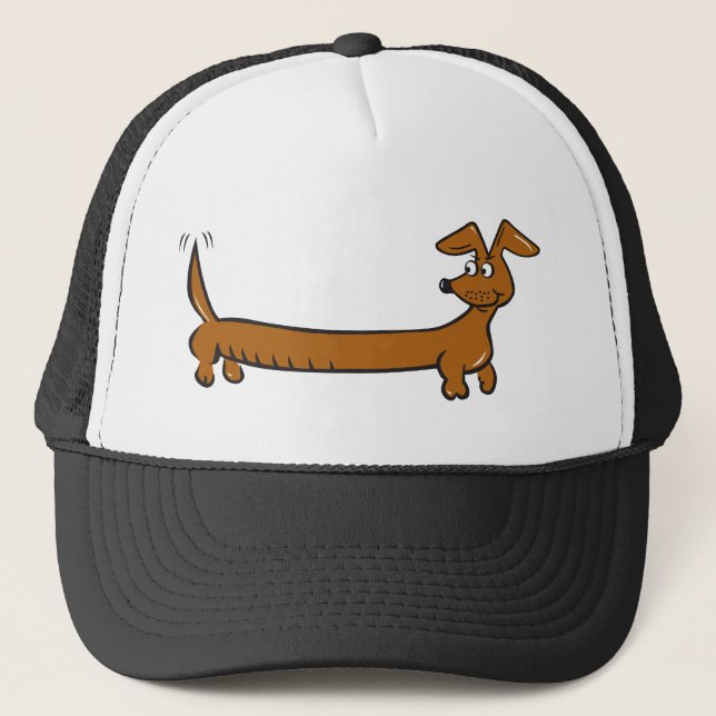 DOXIE-Cartoon Trucker Hat (Front)