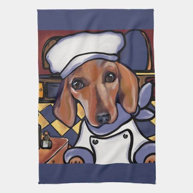 DOXIE CHEF      TEA TOWEL (Vertical)