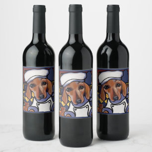 DOXIE CHEF WINE LABEL