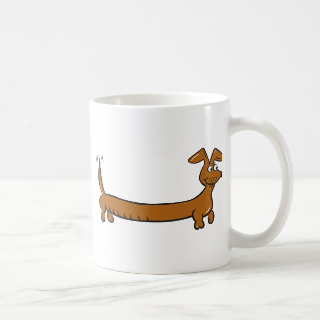 Doxie Dachshund Coffee Mug (Right)