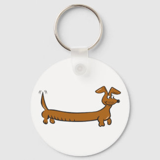 Doxie Dachshund Key Ring