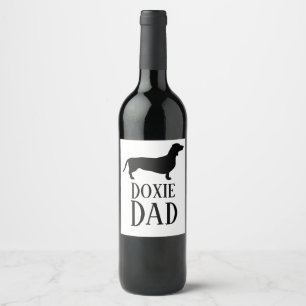 Doxie Dad Wine Label