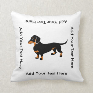 Doxie Dog Love - Cute Little Dachshund Cushion