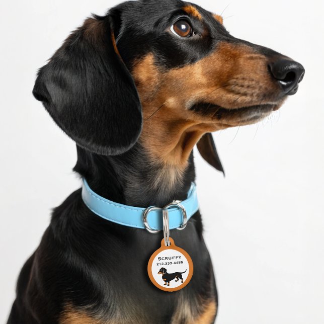 Doxie Dog Love - Cute Little Dachshund Pet Tag (Creator Uploaded)