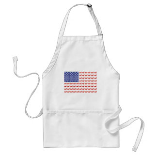 DOXIE-FLAG-Tee Standard Apron