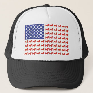 DOXIE-FLAG-Tee Trucker Hat