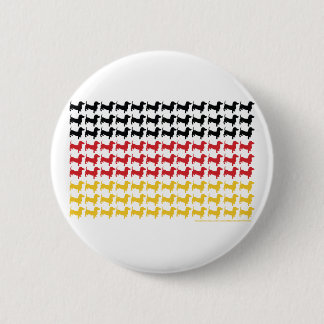 DOXIE-GERMAN-FLAG 6 CM ROUND BADGE
