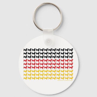 DOXIE-GERMAN-FLAG KEY RING