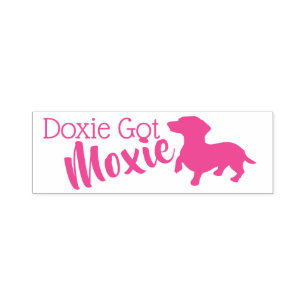 Doxie Got Moxie Self-Inking Stamp