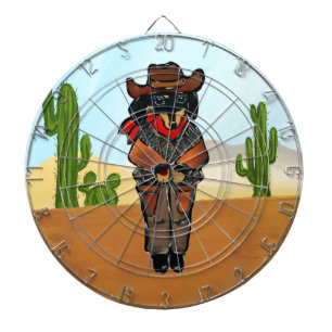 Doxie Gunslinger Dartboard