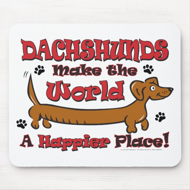DOXIE-HAPPY MOUSE MAT (Front)