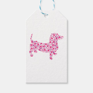 DOXIE-Hearts Gift Tags