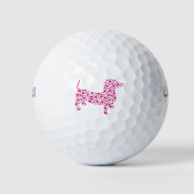 DOXIE-Hearts Golf Balls (Front)