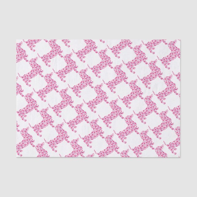 DOXIE-Hearts Tissue Paper (Front)