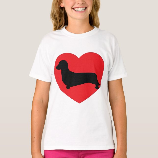 Doxie Love Ruffle Top (Front)