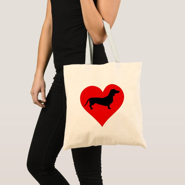 Doxie Love Tote Bag (Front (Product))