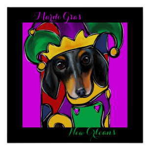 DOXIE  MARDI GRAS           POSTER