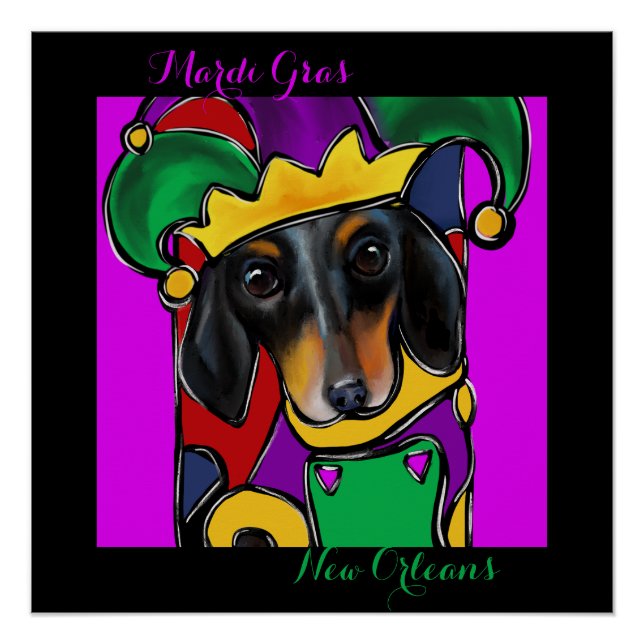 DOXIE  MARDI GRAS           POSTER (Front)