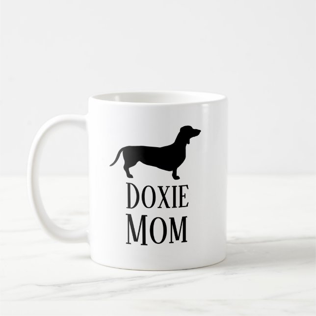 Doxie Mum Coffee Mug (Left)