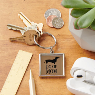 Doxie Mum Keychain