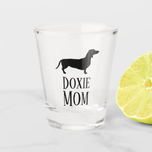 Doxie Mum Shot Glass
