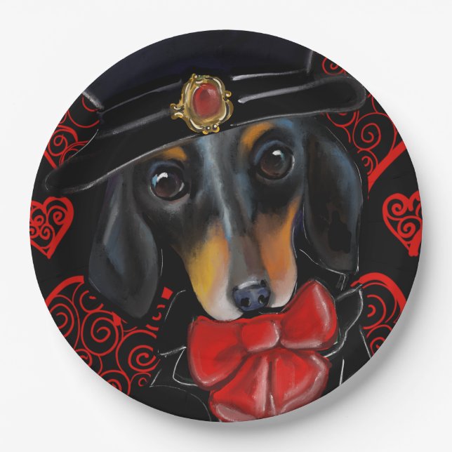 DOXIE  PAPER PLATE (Front)