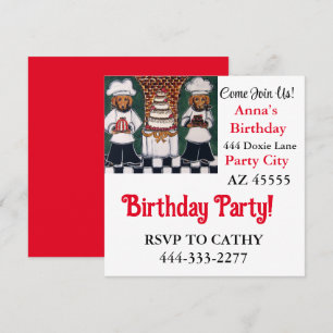 Doxie Party Invitation