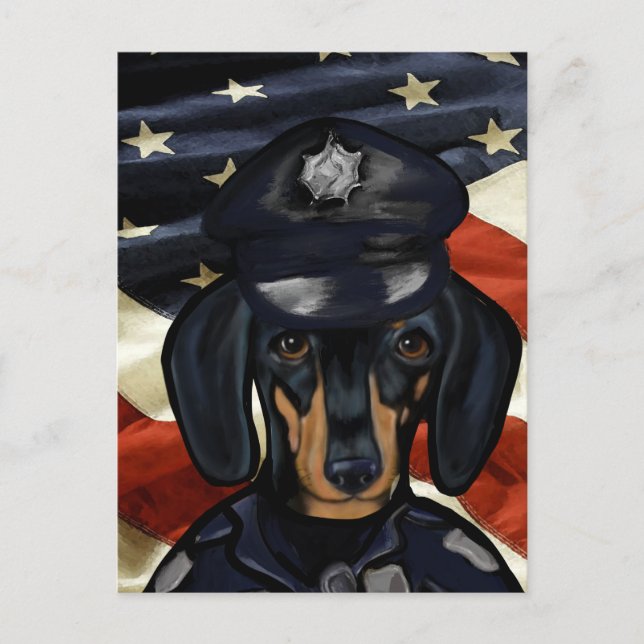 DOXIE PATROL POSTCARD (Front)