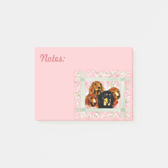 Doxie Post-it Notes (Front)