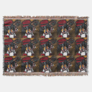 DOXIE RACER THROW BLANKET