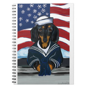 Doxie Sailor Notebook