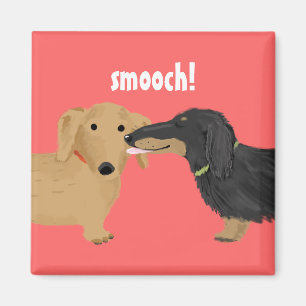 Doxie Smooch Magnet