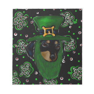 Doxie St. Patty Notepad
