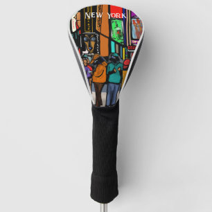 Doxie Town City - NEW YORK Golf Head Cover