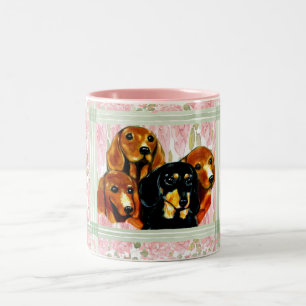 Doxie Two-Tone Coffee Mug