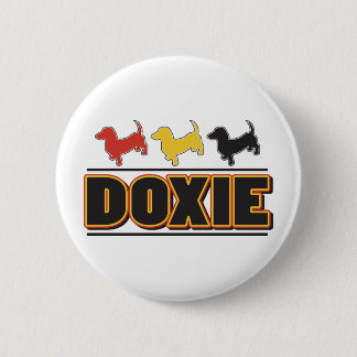 DOXIE-Word-COLOR 6 Cm Round Badge