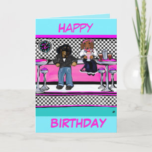 Doxies Rock and Roll Card