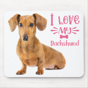 Doxin Wiener Mum Dog Lover Gift Cute Dachshund Mouse Mat