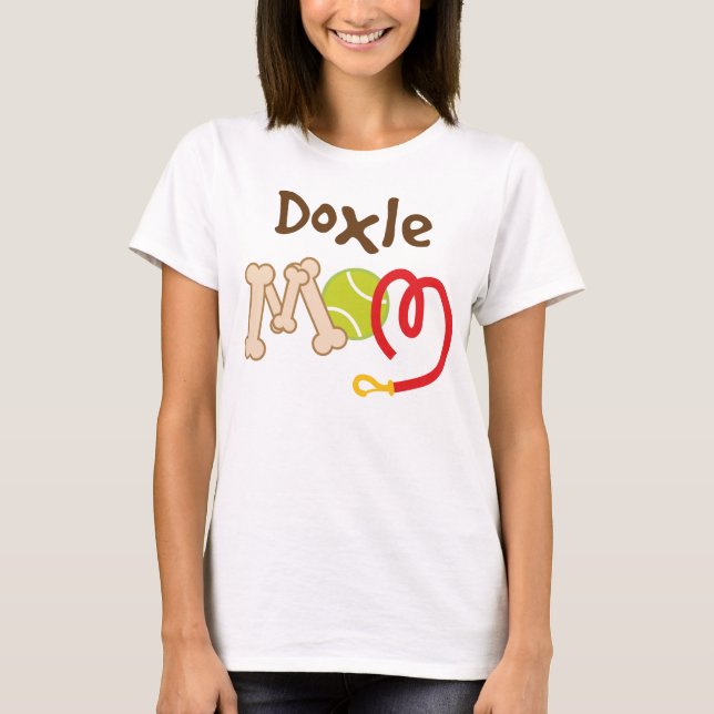 Doxle Dog Breed Mum Gift T-Shirt (Front)