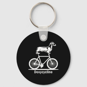Doxycycline Pharmacy Pun Funny Veterinary Pharmaci Key Ring